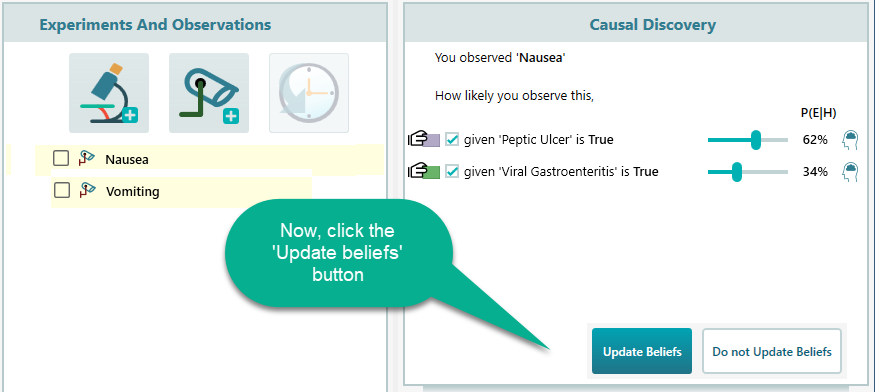 update belief
