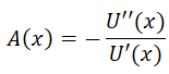 absolute-risk-aversion-formula