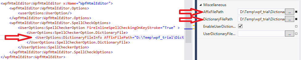 NHunspell dictionaries
