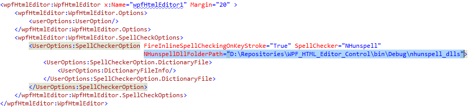 NHunspell DLL folder path