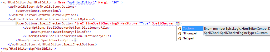 Custom spell checker