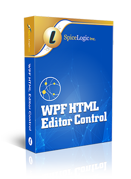 WPF HTML Editor Control box shot
